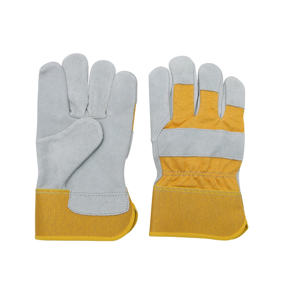 Personal Protective Equipment Hot Sale on Mic Cow Split Leather Working Glove